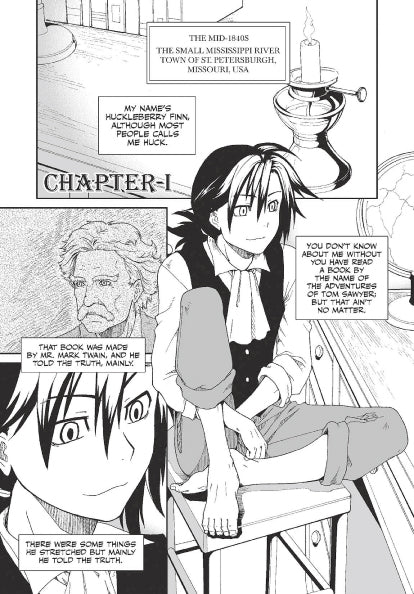 Manga Classics: Adventures of Huckleberry Finn